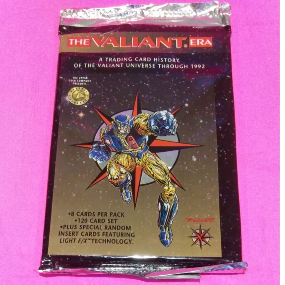 Non-sport unopened card packs, 1993 The Valiant Era, Seaquest DSV, 1994 Stargate
